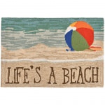 Frontporch Life's A Beach Indoor/Outdoor Rug - Sand