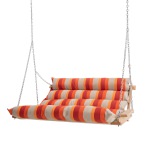 Sunbrella Gateway Tamale Cumaru Cushioned Double Swing