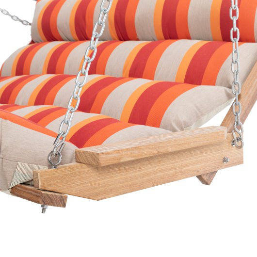 Sunbrella Gateway Tamale Cumaru Cushioned Double Swing