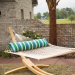 Long Sunbrella Hammock Pillow - Gateway Tropic