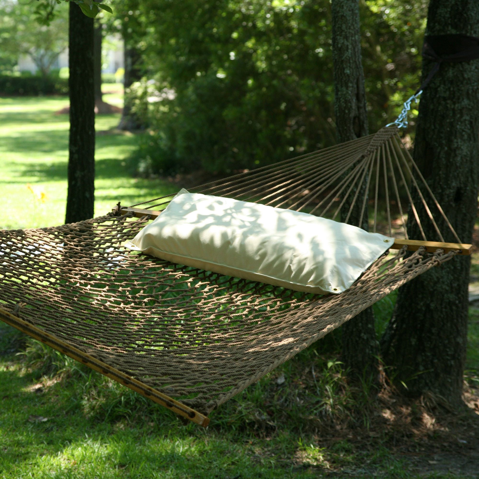 DuraCord Small Rope Hammock - White