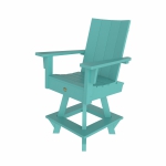 DURAWOOD® Poly 3 Piece Refined Counter Height Swivel Set