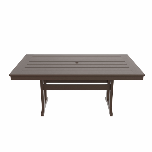 DURAWOOD® Poly Farmhouse Trestle Dining Table