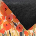 Illusions Poppies Indoor/Outdoor Mat - Red