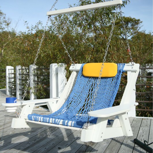 DURAWOOD® Poly White Single DURACORD® Rope Swing