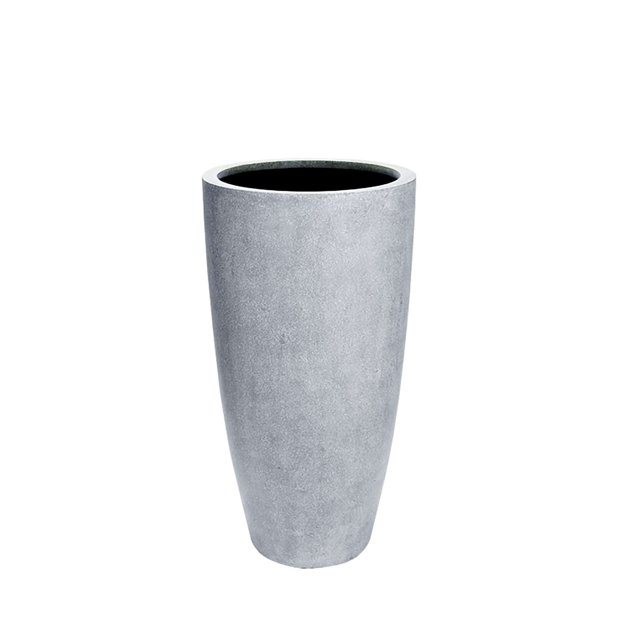 31 In. Tall Fiberstone Cone Outdoor Planter by Le Present | LE-J500 ...