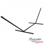 Large Quilted Hammock with Metal Stand and Optional Hammock Pillow