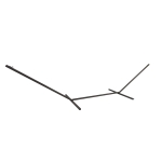 15 ft. Steel Hammock Stand with Powder Coated Finish - Bronze