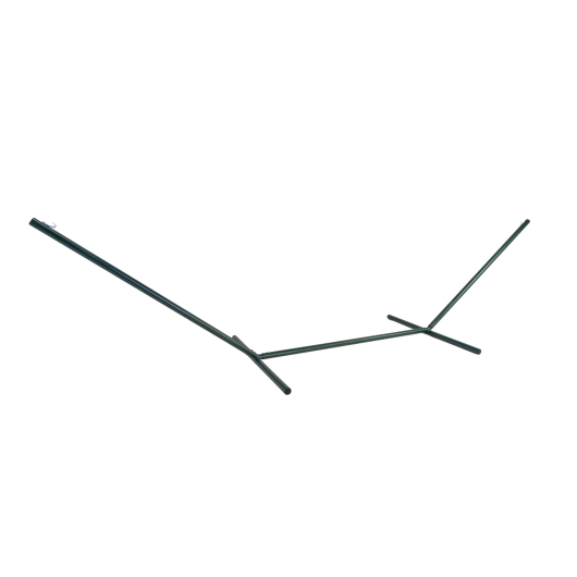 15 ft. TRI-BEAM® Steel Hammock Stand with Right Connection Design and Cape Shield Powder Coating - Forest Green