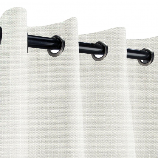 Sunbrella Linen Natural Outdoor with Nickel Grommets | Sunbrella ...