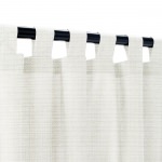 Sunbrella Linen Natural Outdoor Curtain with Grommets