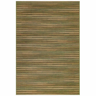 Marina Stripes Indoor/Outdoor Rug - Green
