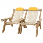 DURAWOOD® Poly Cedar Double DURACORD® Rope Chair