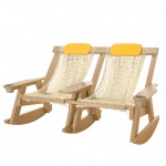 DURAWOOD® Poly Double Cedar DURACORD® Rope Rocker