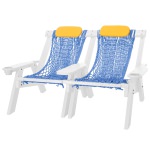 DURAWOOD® Poly White Double DURACORD® Rope Chair