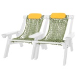 DURAWOOD® Poly White Double DURACORD® Rope Chair