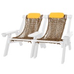 DURAWOOD® Poly White Double DURACORD® Rope Chair