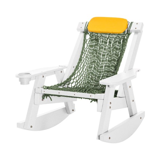 DURAWOOD® Poly White DURACORD® Rope Rocker  - Meadow