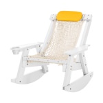 DURAWOOD® Poly White Single DURACORD® Rope Rocker