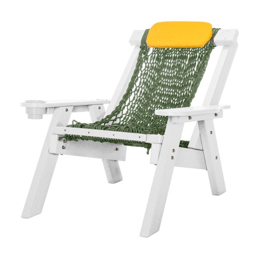 DURAWOOD® Poly White DURACORD® Single Rope Chair