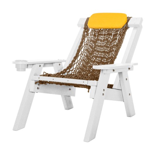 DURAWOOD® Poly White DURACORD® Single Rope Chair