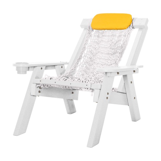 DURAWOOD® Poly White DURACORD® Single Rope Chair