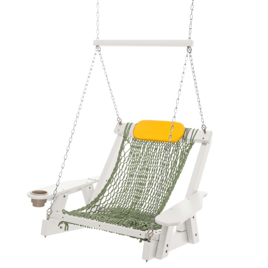 DURAWOOD® Poly White Single DURACORD® Rope Swing