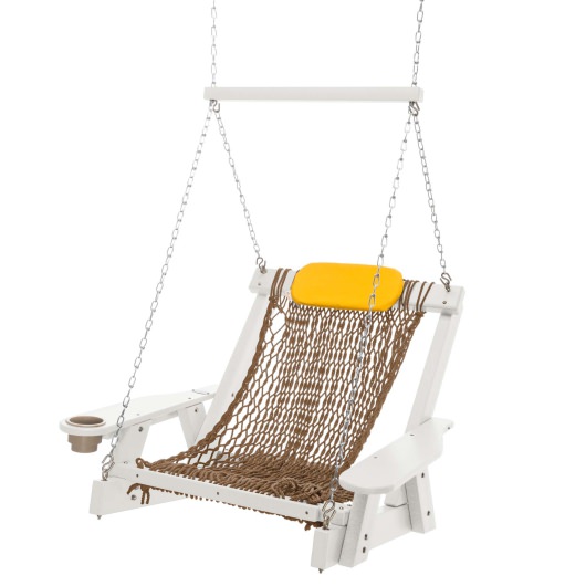 DURAWOOD® Poly White Single DURACORD® Rope Swing