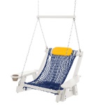 DURAWOOD® Poly White Single DURACORD® Rope Swing