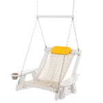 DURAWOOD® Poly White Single DURACORD® Rope Swing