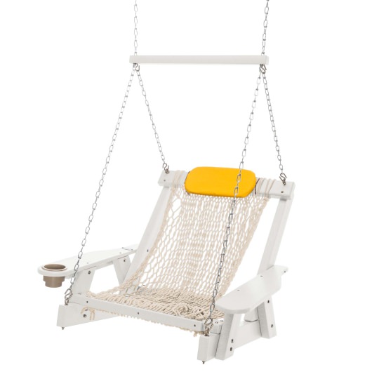 DURAWOOD® Poly White Single DURACORD® Rope Swing