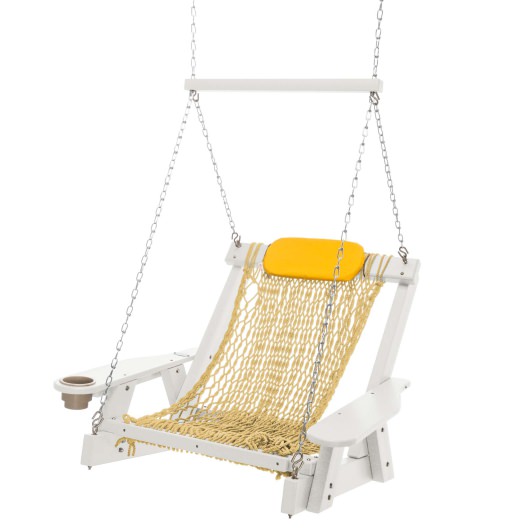 DURAWOOD® Poly White Single DURACORD® Rope Swing