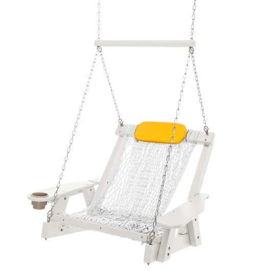 DURAWOOD® Poly White Single DURACORD® Rope Swing