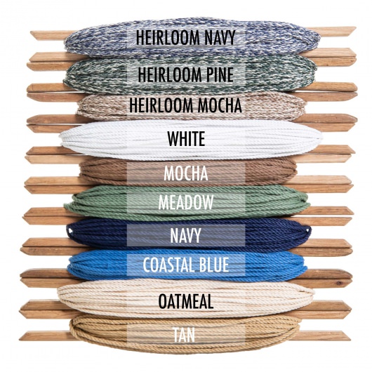 DURAWOOD® Poly White DURACORD® Single Rope Chair