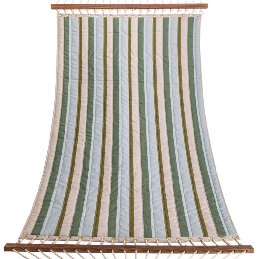 Large Sunbrella® Gateway Aloe Quilted Hammock