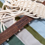 Large Sunbrella® Gateway Aloe Quilted Hammock