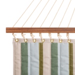 Large Sunbrella® Gateway Aloe Quilted Hammock