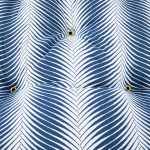 Large Sunbrella® Clock Out Indigo Tufted Hammock with Detachable Pillow