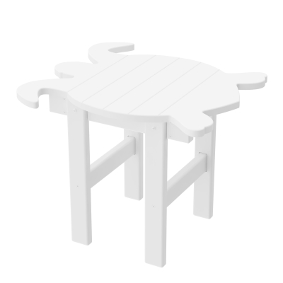 DURAWOOD® Turtle Side Table - White
