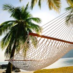 13 ft. Double Oatmeal Polyester Rope Hammock with Hanging Hardware & Storage Bag Included