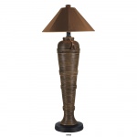 Canyon Outdoor Floor Lamp with Sunbrella Shade