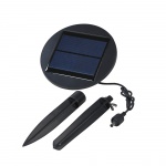8 Globe Bright White LED SOLAR Umbrella String Lights