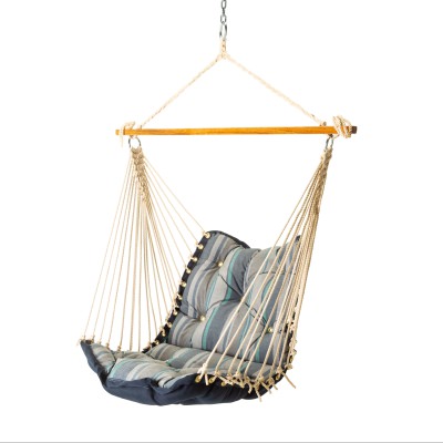 Tufted Sunbrella Cushioned Single Swing - Trusted Coast
