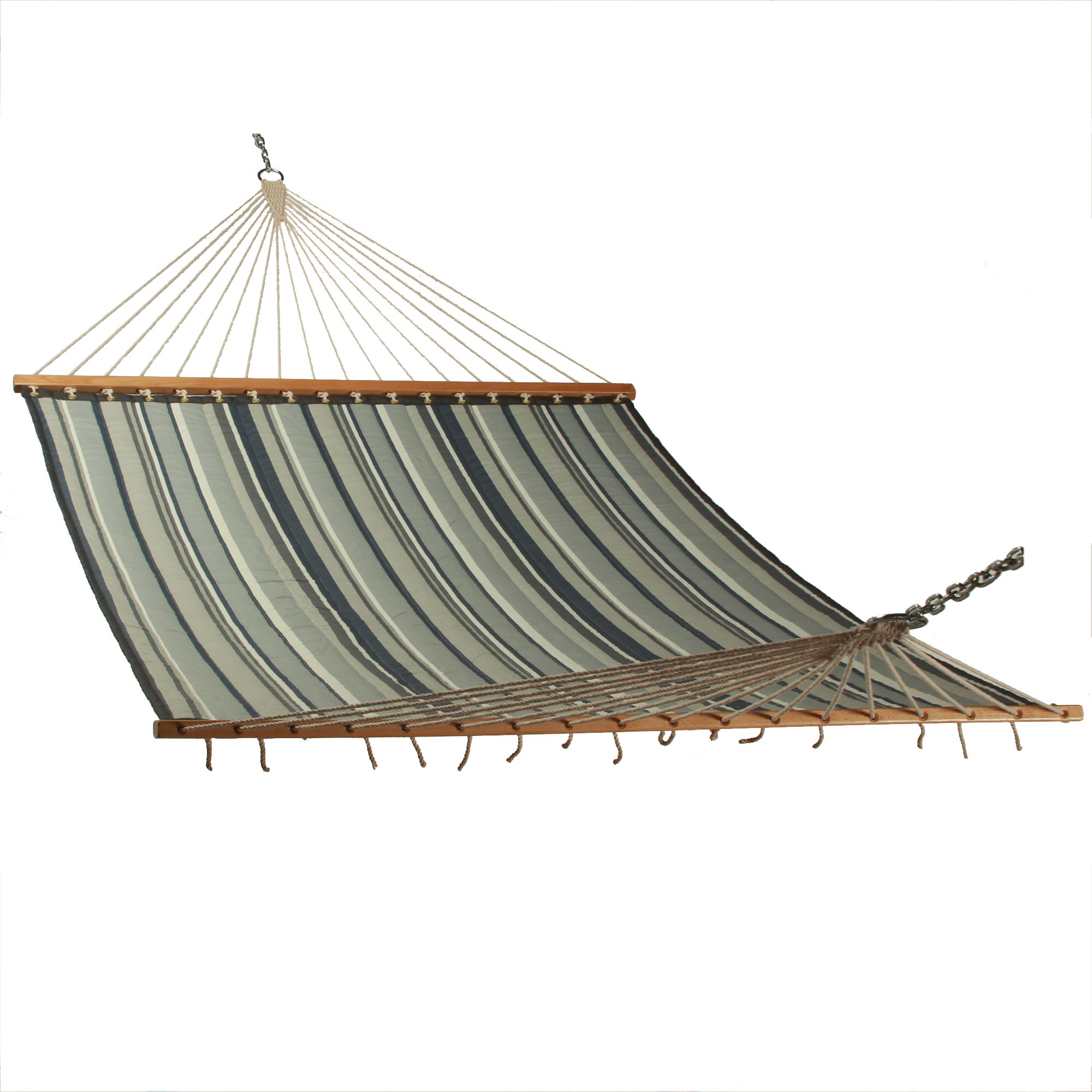 Large Onyx Stripe Quilted Hammock