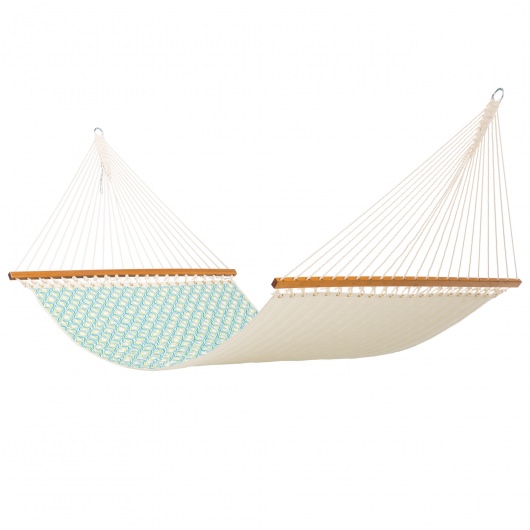 2 Person Quilted Hammock Made in the USA - Peacock Zinger