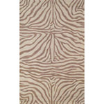 Ravella Zebra Brown Outdoor Rug