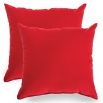 Red Indoor/Outdoor Throw Pillow - Set of Two