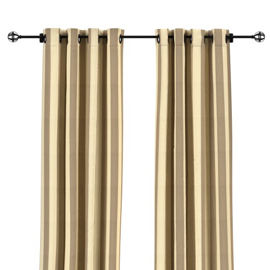 Sunbrella® Regency Sand with Old Copper Grommets - 50 in. x 108 in.