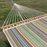 Single Layer Fabric Hammock - Big Sur Stripe