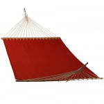 Solid Ruby Red Single Layer Hammock